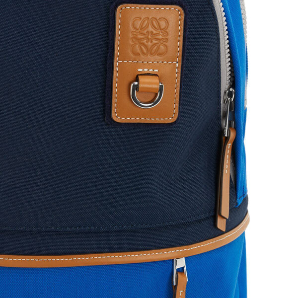 【ロエベ】Eye/Nature☆バイカラーバックパック コピー S☆メンズ 0010400513